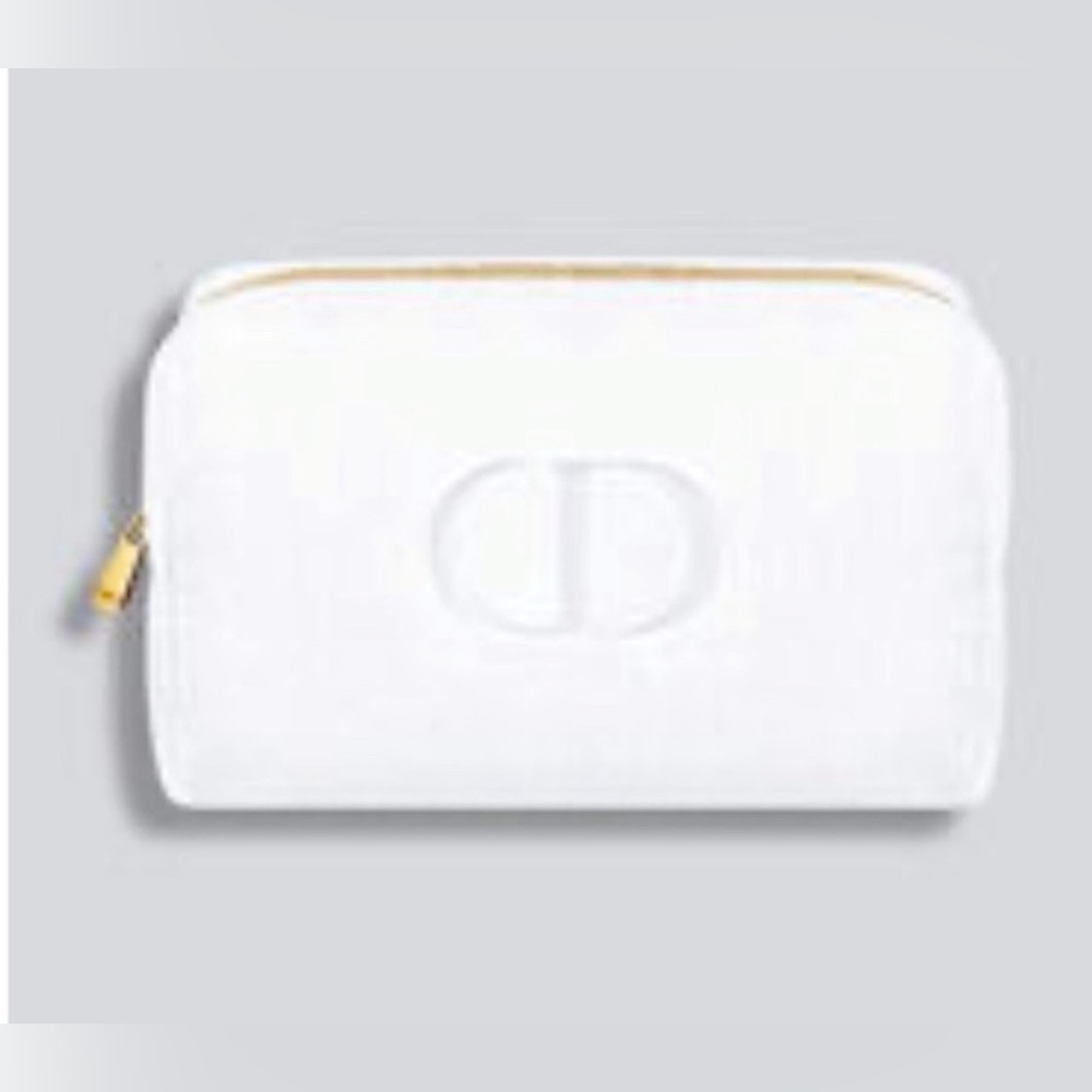 NEW Dior Velvet Cosmetic Bag